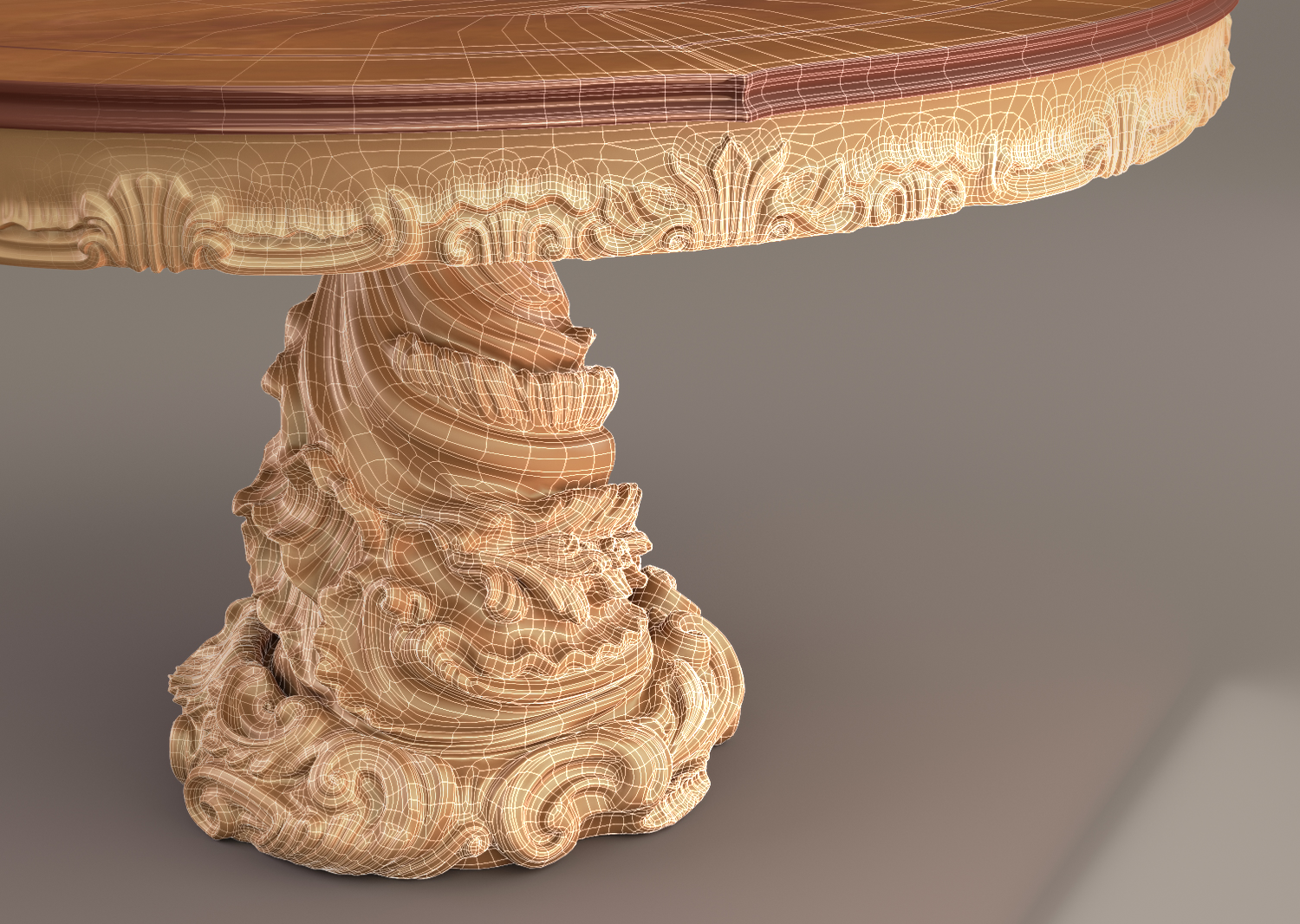 1D Baroque table (Jumbo Collection) preview image 2